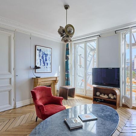 Apartment Center Of Paris With Terrace By Studio Prestige Eksteriør billede