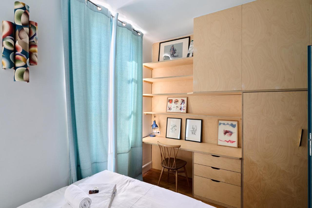Apartment Center Of Paris With Terrace By Studio Prestige Eksteriør billede