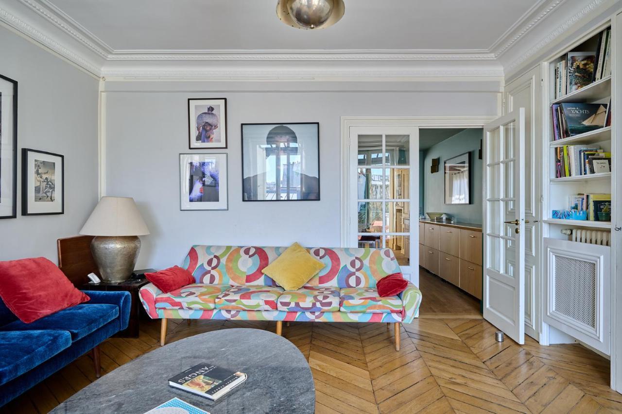 Apartment Center Of Paris With Terrace By Studio Prestige Eksteriør billede